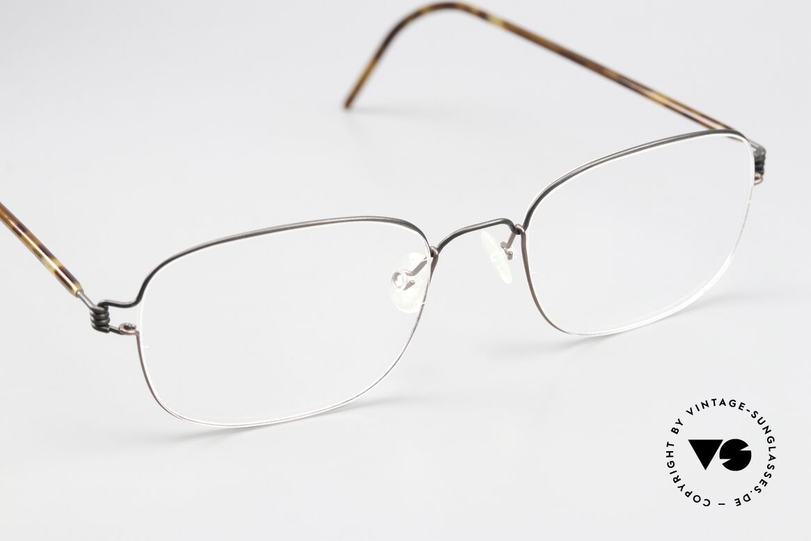 Lindberg Mars Air Titan Rim Titaniumbrille In 50mm, ungetragenes Designerstück + orig. Lindberg Magnet-Etui, Passend für Herren und Damen