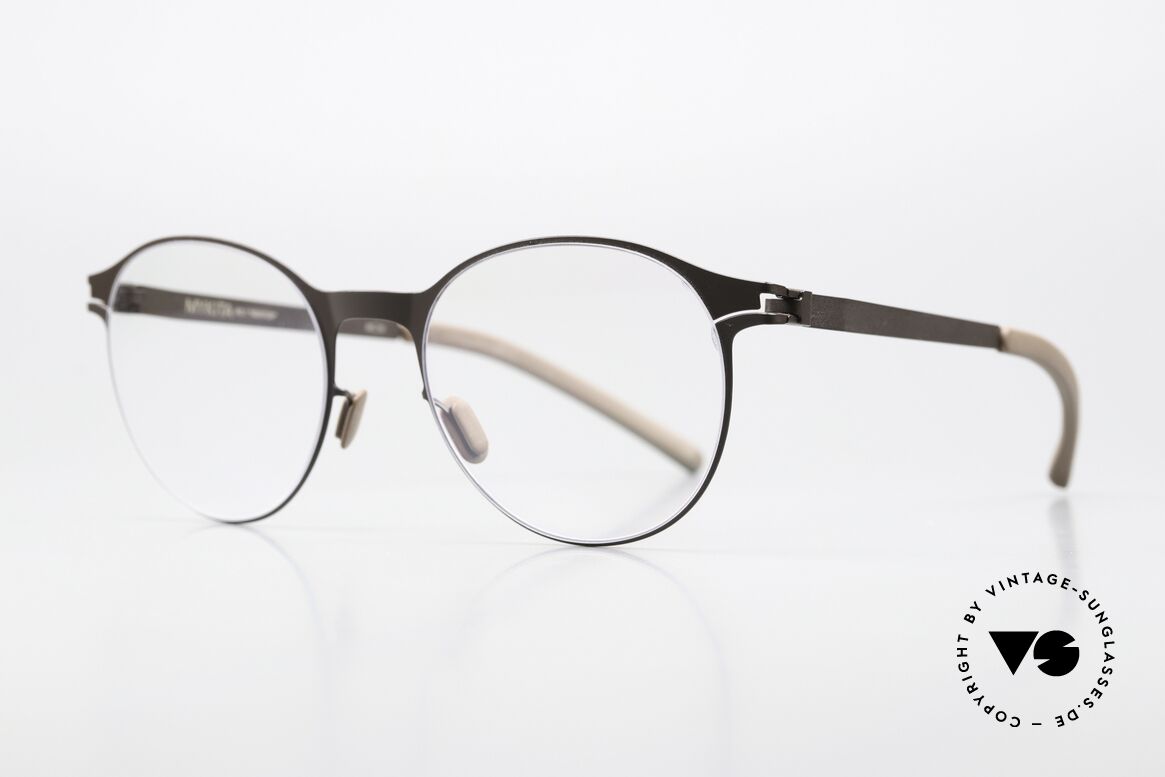 Mykita Newton Pantobrille Dark Brown Ladies, color 149 = "Dark Brown"; eher eine Brille für Damen, Passend für Damen