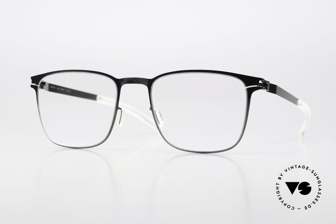 Mykita Nathan Brille Eckig Herren Graphite, Mykita Brille, Modell Nathan, Gr. 52-20, Color 232, Passend für Herren