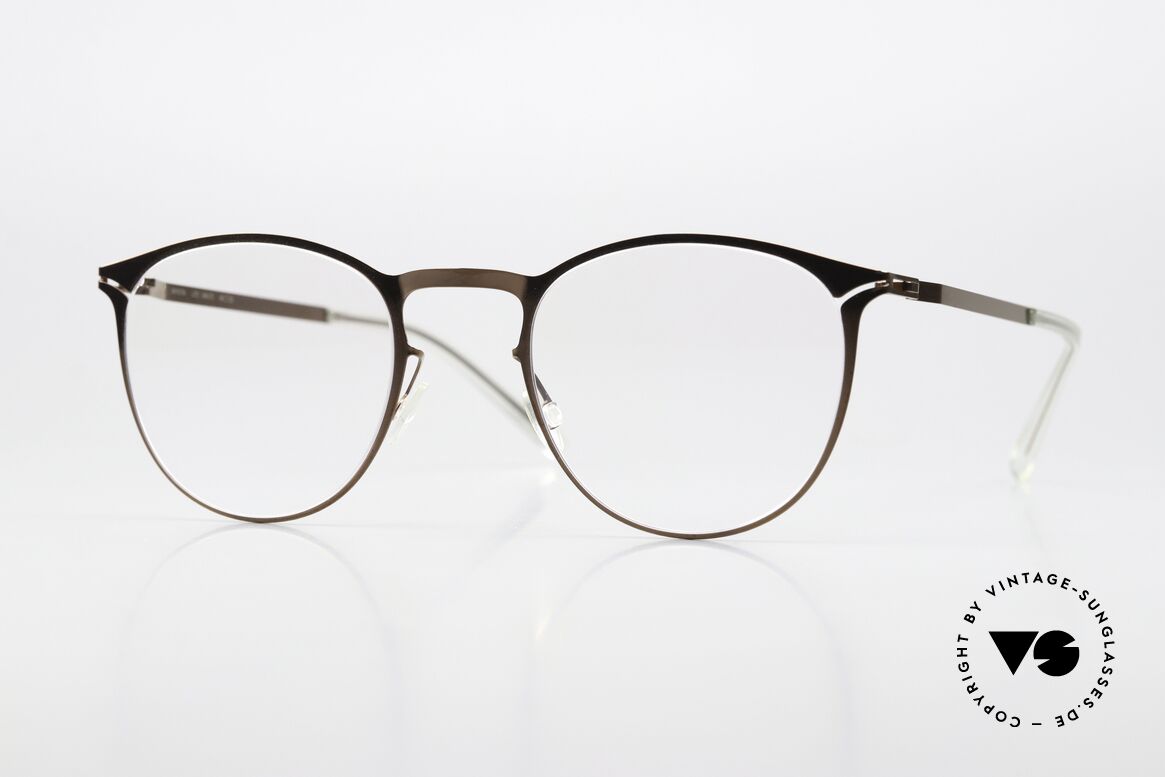 Mykita Malte Pantobrille Shiny Copper, Mykita Brille, Modell MALTE, Größe 48-22, col 252, Passend für Herren und Damen