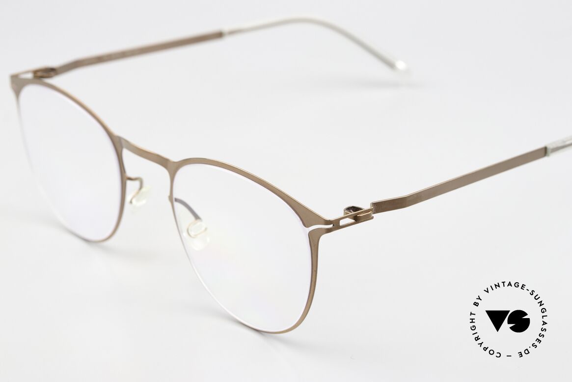 Mykita Malte Pantobrille Shiny Copper, wohlbekannte Spitzenqualität; handmade in Germany, Passend für Herren und Damen