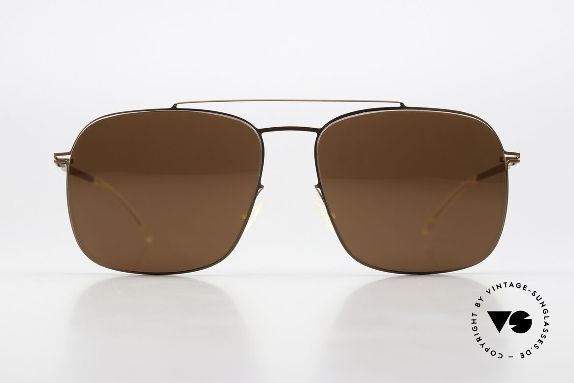 Mykita Rasmus Sonnenbrille Herren Copper, klassische Sonnenbrille LITE-Serie (von 2017 - 2018), Passend für Herren