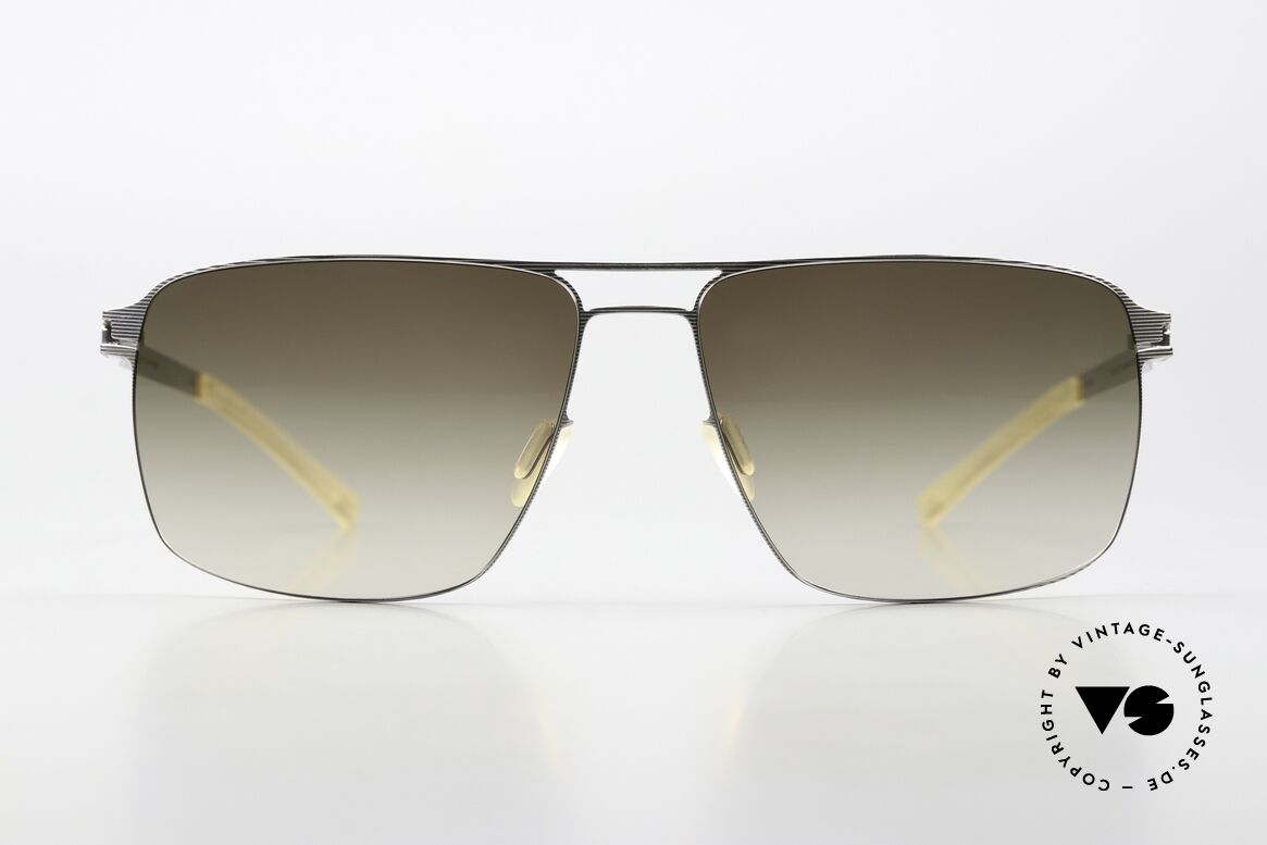 Mykita Owen Sonnenbrille Herren 2009, männliche Sonnenbrille der NO1-Kollektion v. 2009, Passend für Herren