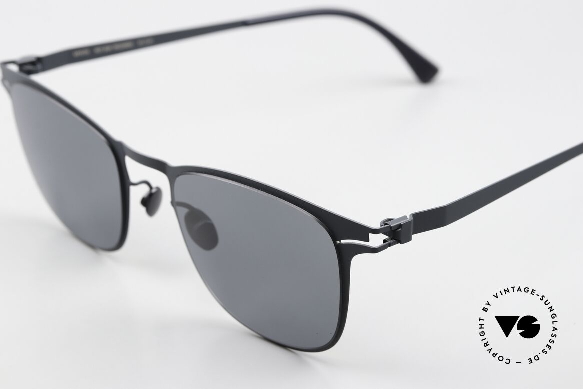 Mykita Riccardo Indigo Darkblue Sonnenbrille, wohlbekannte Spitzenqualität; handmade in Germany, Passend für Herren und Damen