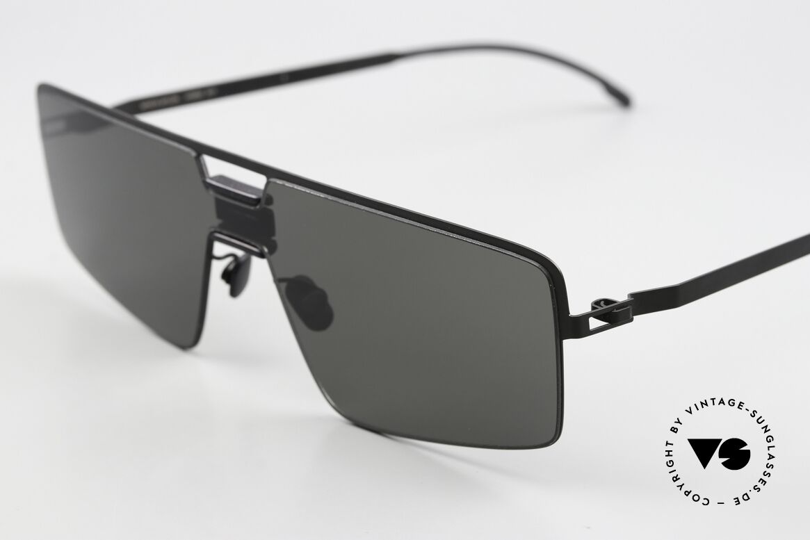 Mykita Mylon Soy Black Pitch Black Dark Grey, Brillenliebhaber wissen um das Mylon Konzept, Passend für Herren und Damen