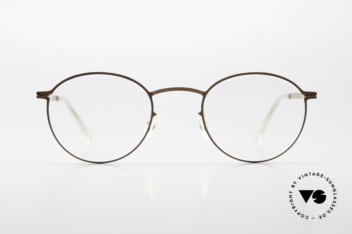 Mykita Tona Pantobrille Klein Rund, Unisex-Fassung, LITE Collection (2017-18 gefertigt), Passend für Herren und Damen