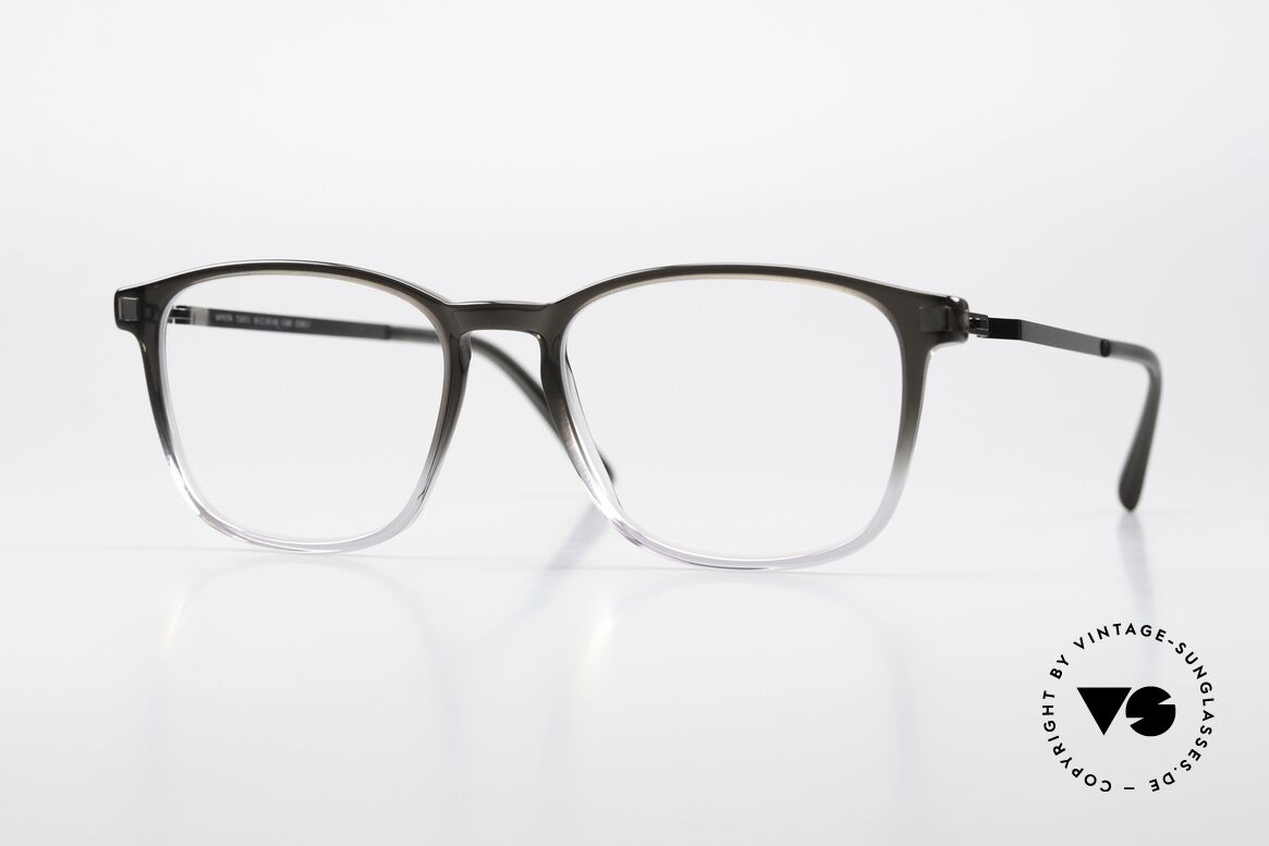 Mykita Tuktu Grey Gradient Shiny Graphite, Mykita Brille, Lite Acetate Tuktu, Gr. 50-18, col. 981, Passend für Herren und Damen