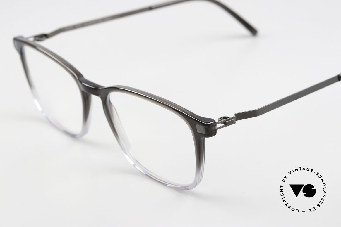 Mykita Tuktu Grey Gradient Shiny Graphite, wohlbekannte Spitzenqualität; handmade in Germany, Passend für Herren und Damen
