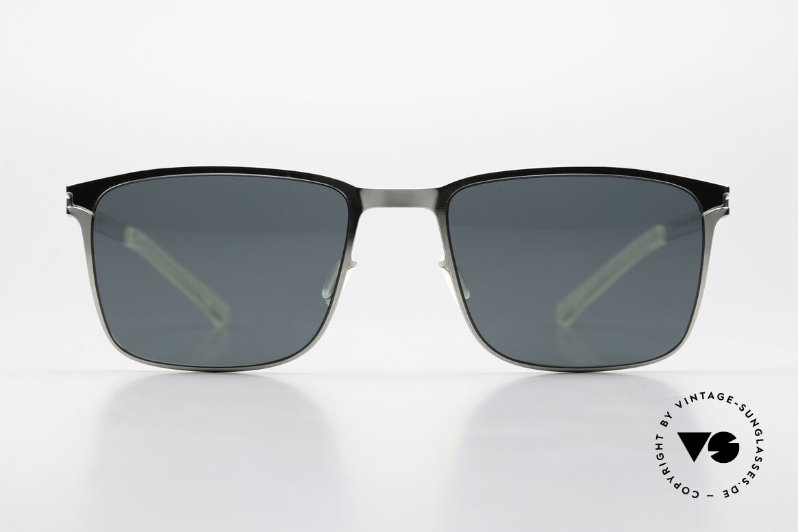 Mykita Yanir Polarisierende Brille Eckig, Herren-Sonnenbrille NO1 Collection (2018 gefertigt), Passend für Herren
