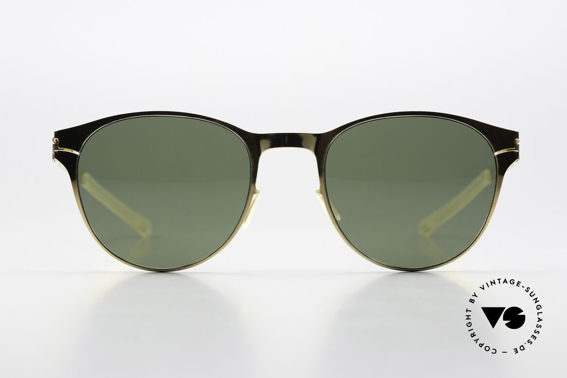 Mykita Zach Sonnengläser Polarisierend, Panto-Sonnenbrille NO1 Collection (2018 gefertigt), Passend für Herren und Damen
