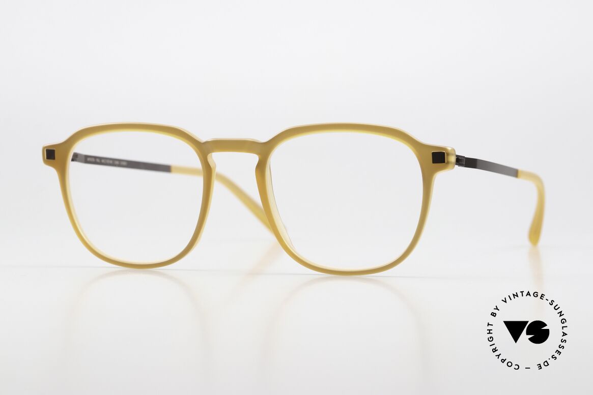 Mykita Pal Klassische Brille Panto Eckig, Mykita Unisex Brille, Mod. PAL, Gr. 48-18, color 809, Passend für Herren und Damen