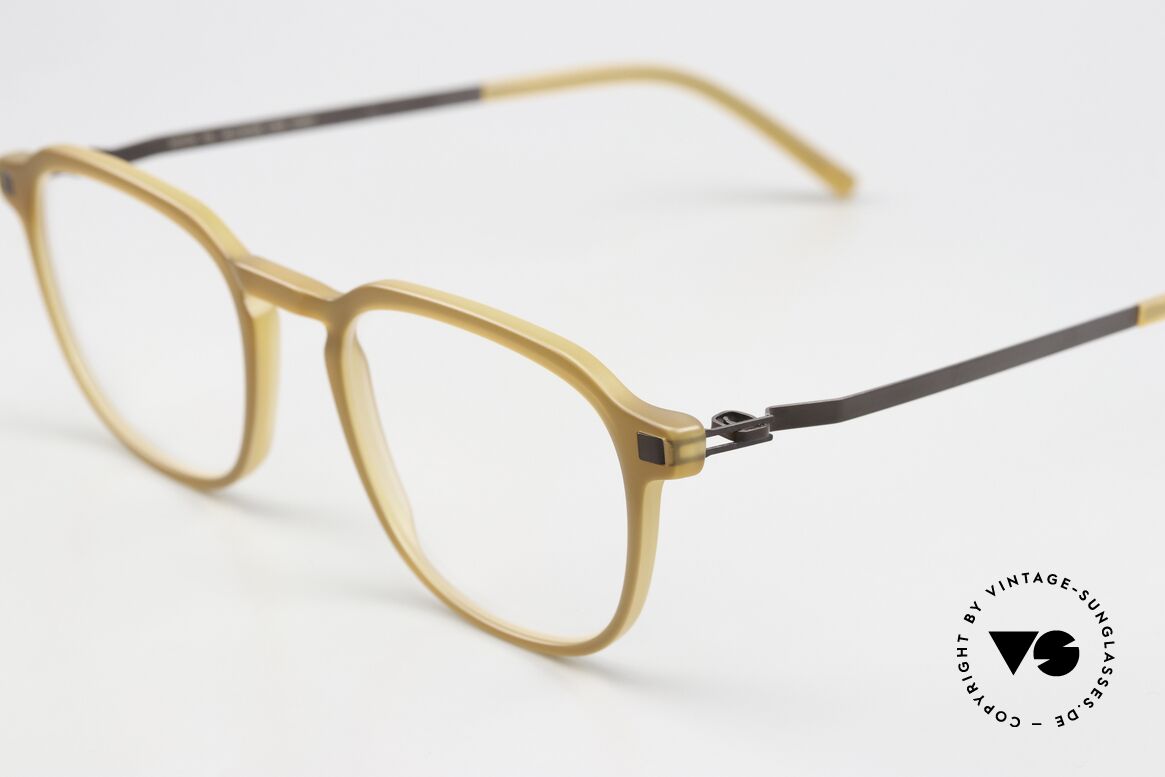 Mykita Pal Klassische Brille Panto Eckig, sehr zeitloser Farbcode 809 in "Matte Brown Mocca", Passend für Herren und Damen