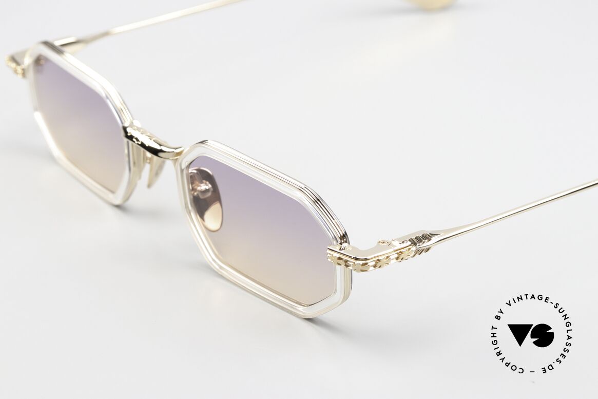 Chrome Hearts Stylida Luxus-Sonnenbrille Achteckig, mit den typischen Chrome Hearts Insignien, Passend für Herren und Damen
