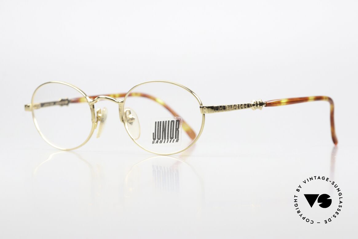 Jean Paul Gaultier 57-4173 Brille Für Musiker Von 1994, geniale Details (Bügel geformt wie ein Gitarren-Hals), Passend für Herren und Damen