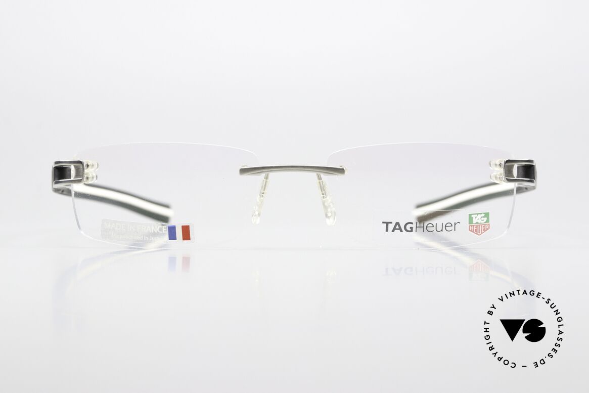 Tag Heuer 7643 Fold Avantgarde Brille Randlos, Tag Heuer Brille TH 7643, color 003, Gr. 54-18, Passend für Herren