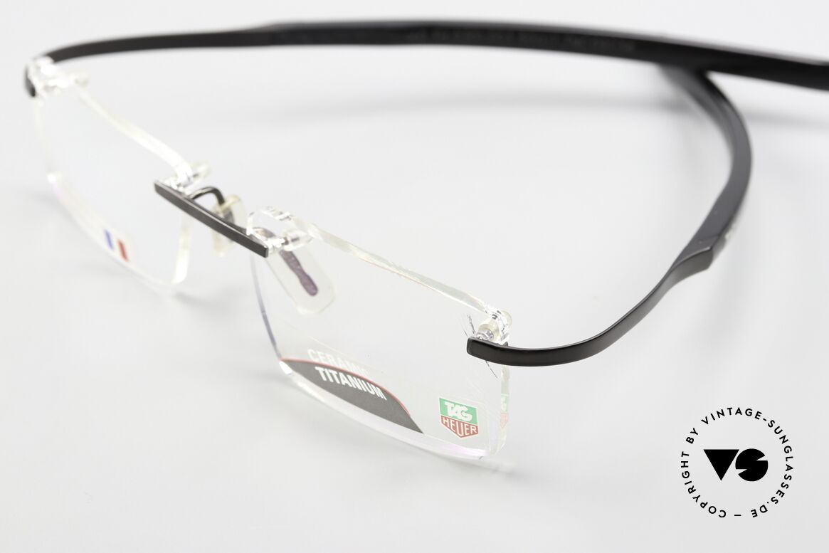 Tag Heuer 0301 Reflex Reflex Metallic Temples, preisgekrönte Reflex Metallic "Racing" Bügel!, Passend für Herren