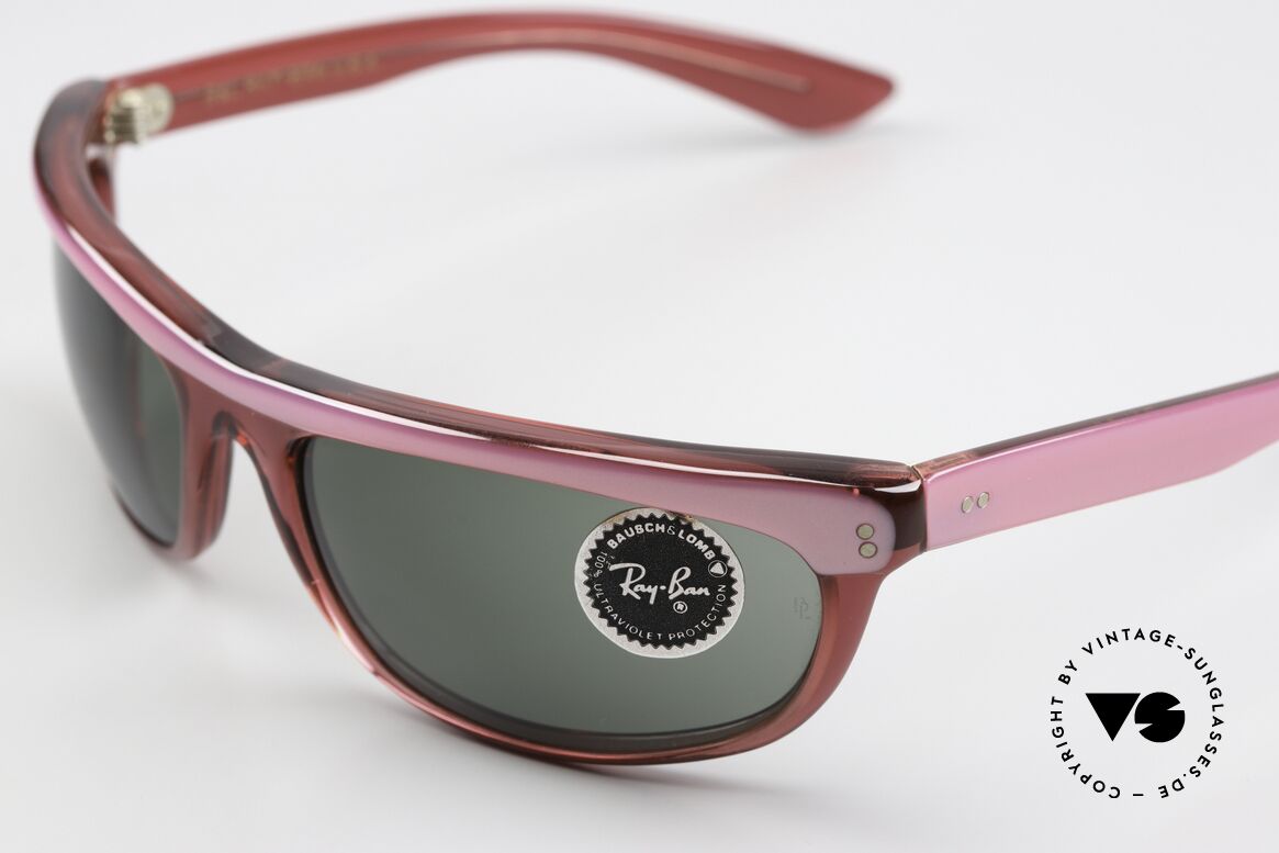 Ray Ban Balorama Clint Eastwood Brille USA, original Bausch&Lomb G-15 Qualitätsgläser, 100% UV, Passend für Herren