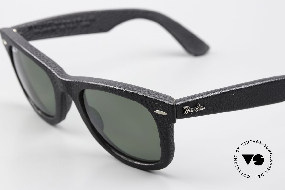 Ray Ban Wayfarer I Leather Genuine Leather Edition, Kenner wissen um die Besonderheit des Modells, Passend für Herren und Damen