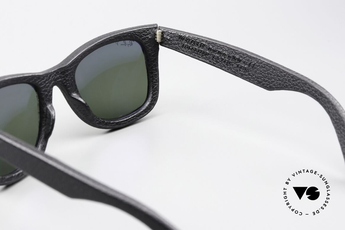 Ray Ban Wayfarer I Leather Genuine Leather Edition, Größe: medium, Passend für Herren und Damen
