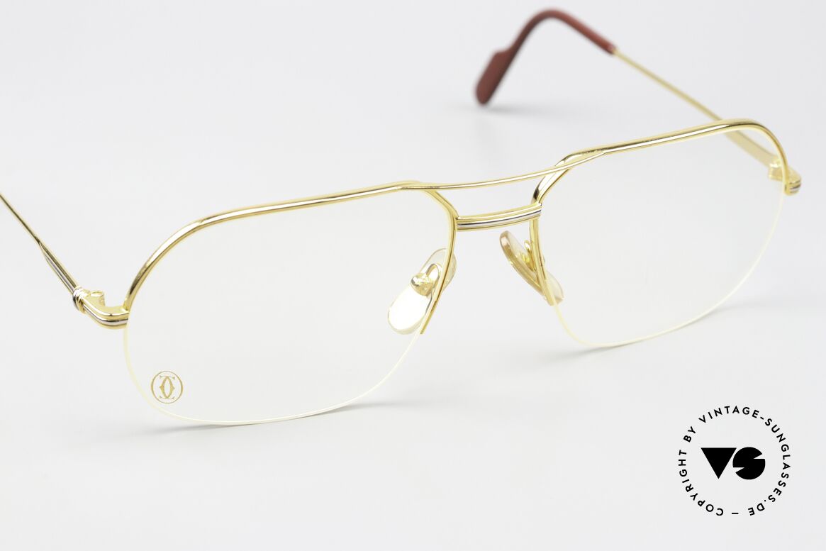 Cartier Orsay - L Nylor Luxusbrille Von 1995, ungetragenes Unikat mit orig. Cartier Verpackung, Passend für Herren