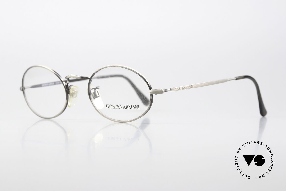Giorgio Armani 118 Rare Alte Ovale 90er Brille, Unisex-Modell: 118, color 915, Größe 50-21, 140mm, Passend für Herren