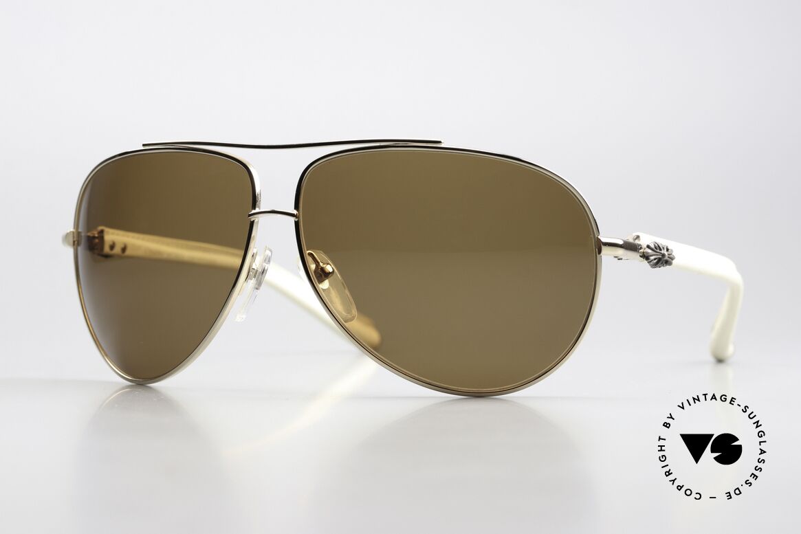 Chrome Hearts Baby Gravy Vulgärer Slang Modellname, Chrome Hearts 'Baby Gravy' Sonnenbrille, 2004, Passend für Herren und Damen