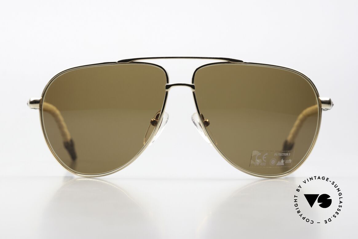 Chrome Hearts Double Dip Ordinärer Slang Modellname, Chrome Hearts 'Double Dip' Sonnenbrille, 2002, Passend für Herren und Damen