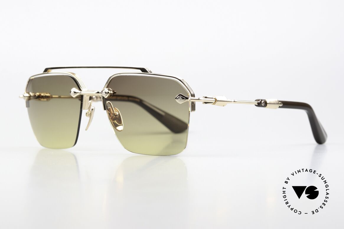 Chrome Hearts BIDI ESEM Luxus Statement Sonnenbrille, hochwertige Titanium-Fassung; m.i. Japan, Passend für Herren Chrome Hearts BIDI ESEM Luxus Statement Sonnenbrille, hochwertige Titanium-Fassung; m.i. Japan, Passend für Herren