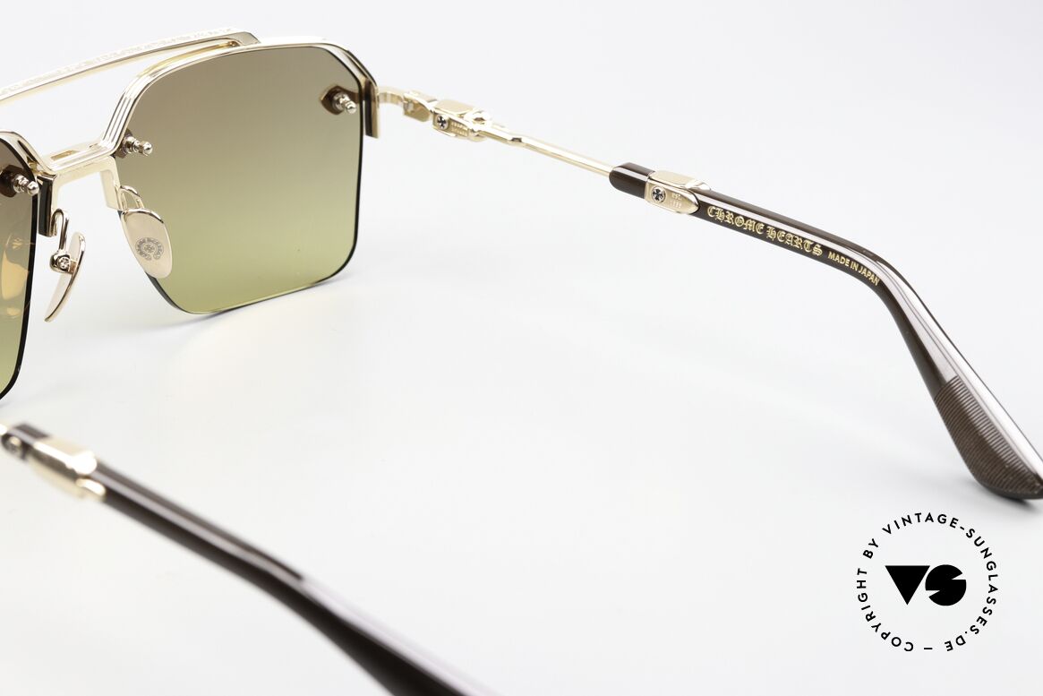 Chrome Hearts BIDI ESEM Luxus Statement Sonnenbrille, Größe: large, Passend für Herren Chrome Hearts BIDI ESEM Luxus Statement Sonnenbrille, Größe: large, Passend für Herren