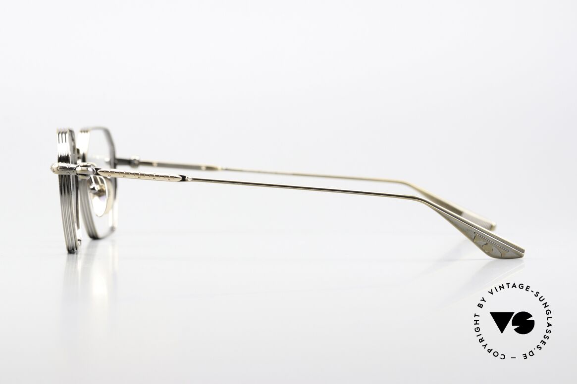 Chrome Hearts Lump Luxusbrille In Antik Gold, orig. Chrome Hearts DEMOgläser, Gr. 48-22, Passend für Herren und Damen