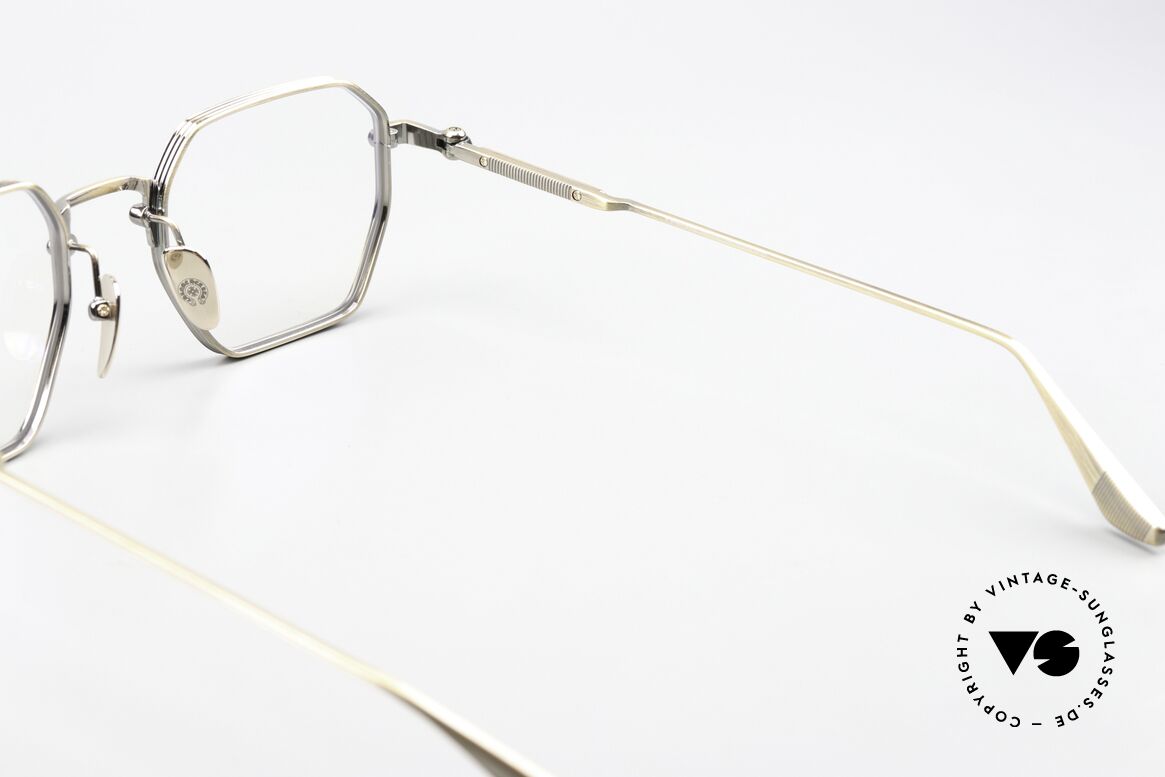 Chrome Hearts Lump Luxusbrille In Antik Gold, Größe: medium, Passend für Herren und Damen