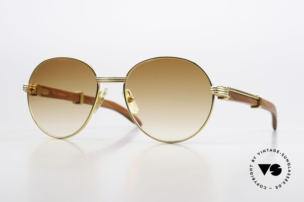 Cartier Bagatelle Bubinga Edelholzbrille Luxus, außergewöhnliche CARTIER vintage Luxus-Brille, Passend für Herren und Damen Cartier Bagatelle Bubinga Edelholzbrille Luxus, außergewöhnliche CARTIER vintage Luxus-Brille, Passend für Herren und Damen