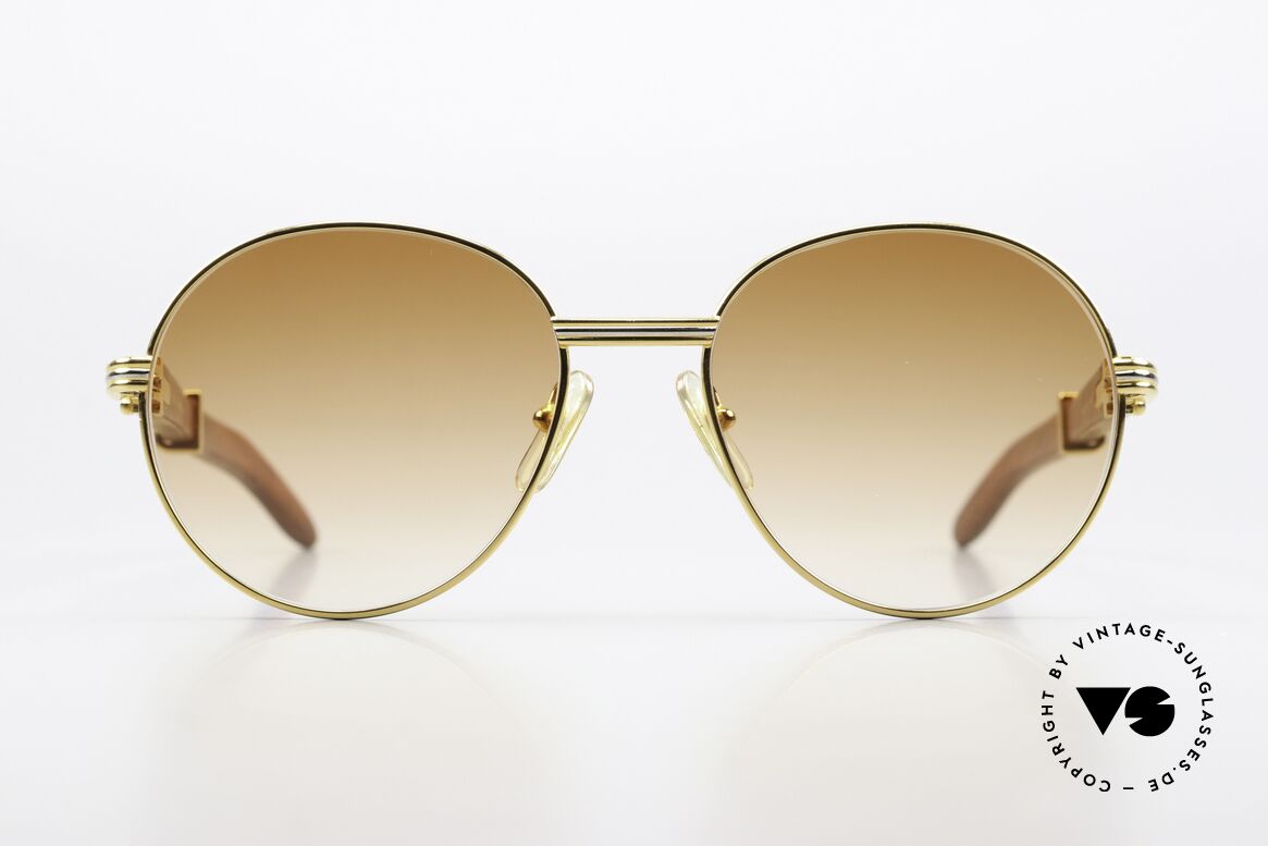 Cartier Bagatelle Bubinga Edelholzbrille Luxus, aus Palisander-Holz gefertigt, Größe 55°18, 135, Passend für Herren und Damen Cartier Bagatelle Bubinga Edelholzbrille Luxus, aus Palisander-Holz gefertigt, Größe 55°18, 135, Passend für Herren und Damen