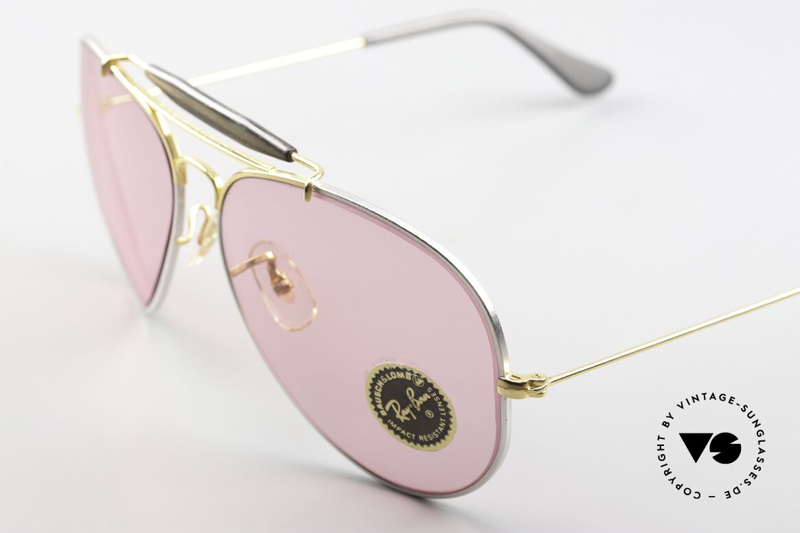 Ray Ban Outdoorsman II Precious Changeable Pink, Changeablegläser verdunkeln bei Sonne automatisch, Passend für Herren und Damen