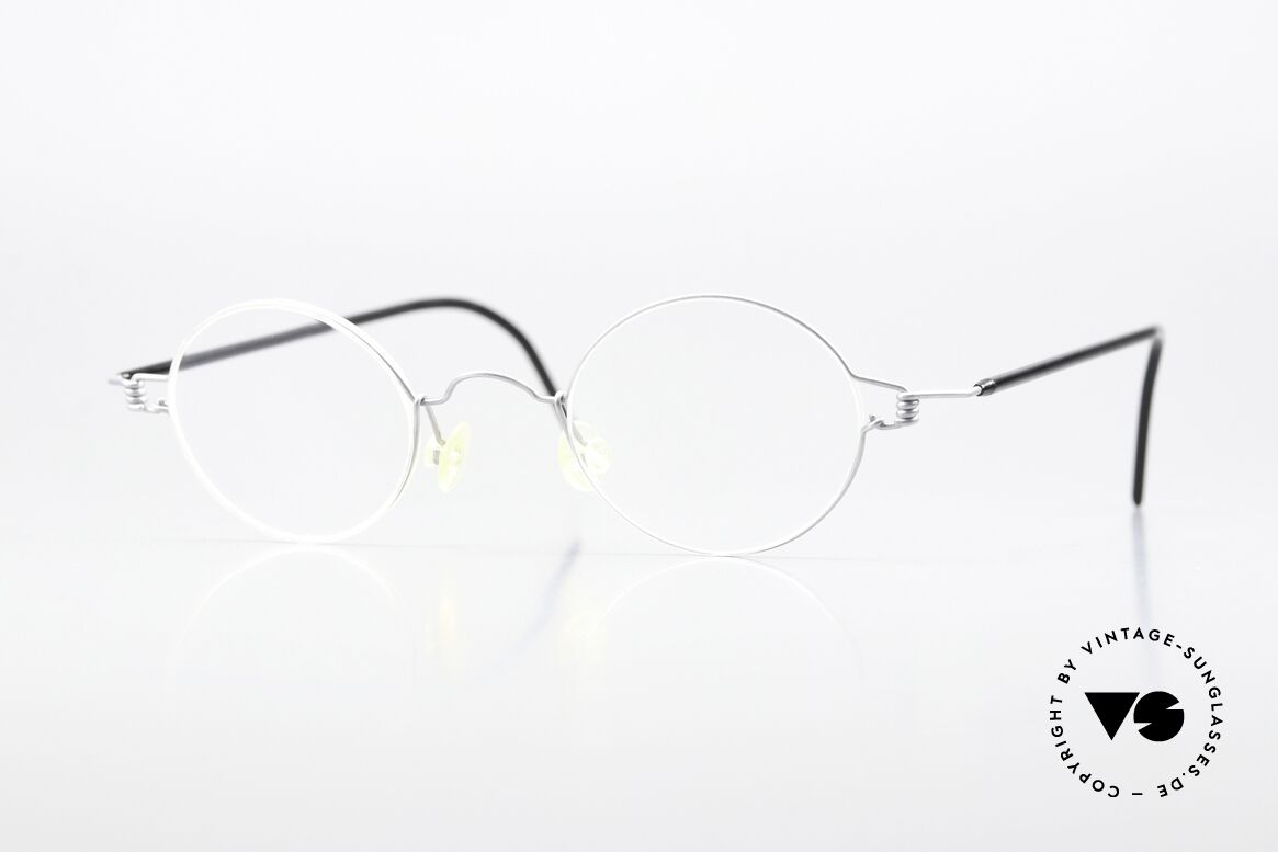 Lindberg Corona 40 Air Titan Rim Alte Version Bügelüberzug, LINDBERG Air Titanium Rim Brille in Größe 40-24, 145, Passend für Herren und Damen