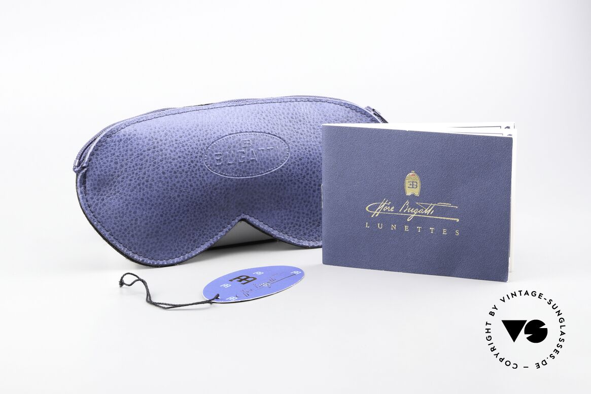 Bugatti EB502 - S Gelbgold Luxusbrille 90er, Größe: medium, Passend für Herren und Damen