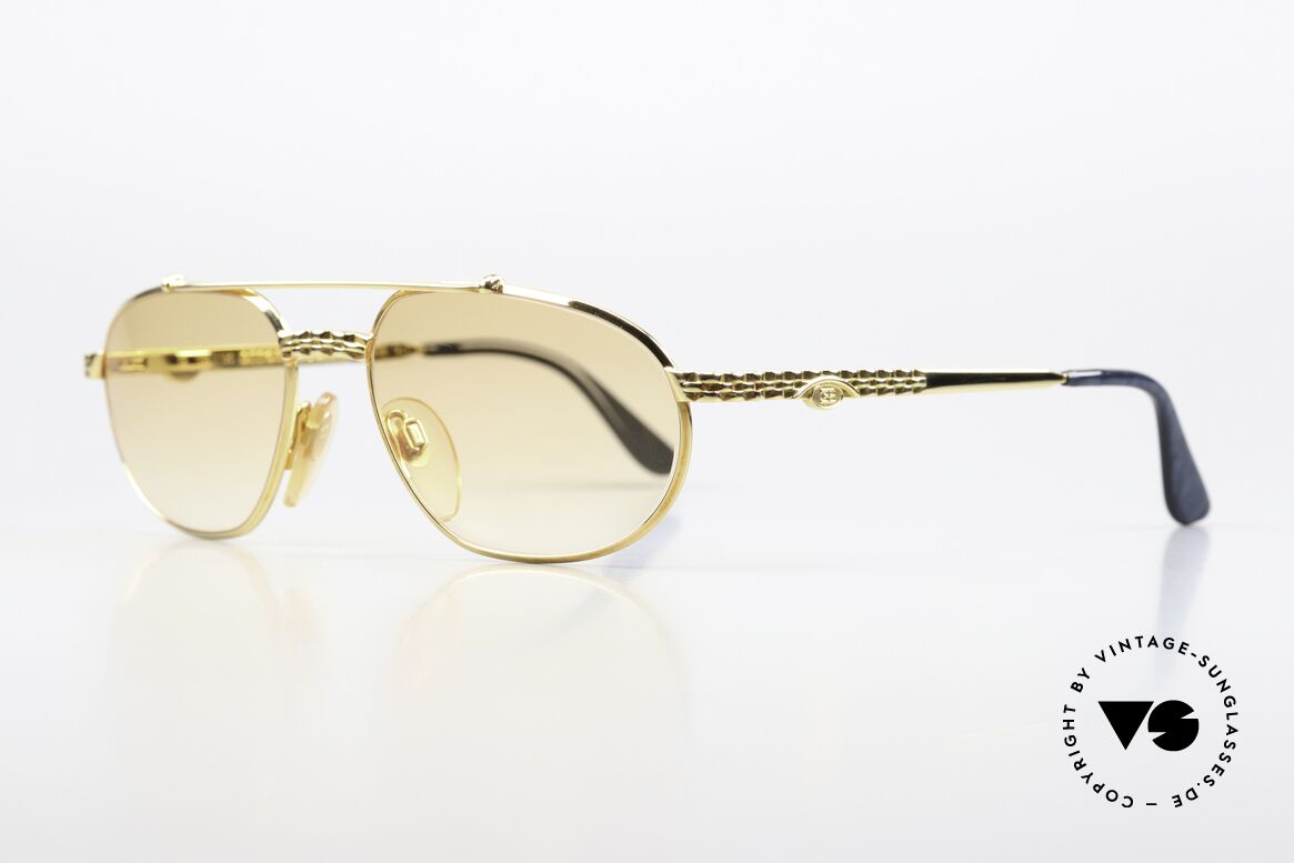 Bugatti EB503 - M Sonnengläser Orange Verlauf, ein edles Bugatti Original aus den frühen 1990ern, Passend für Herren