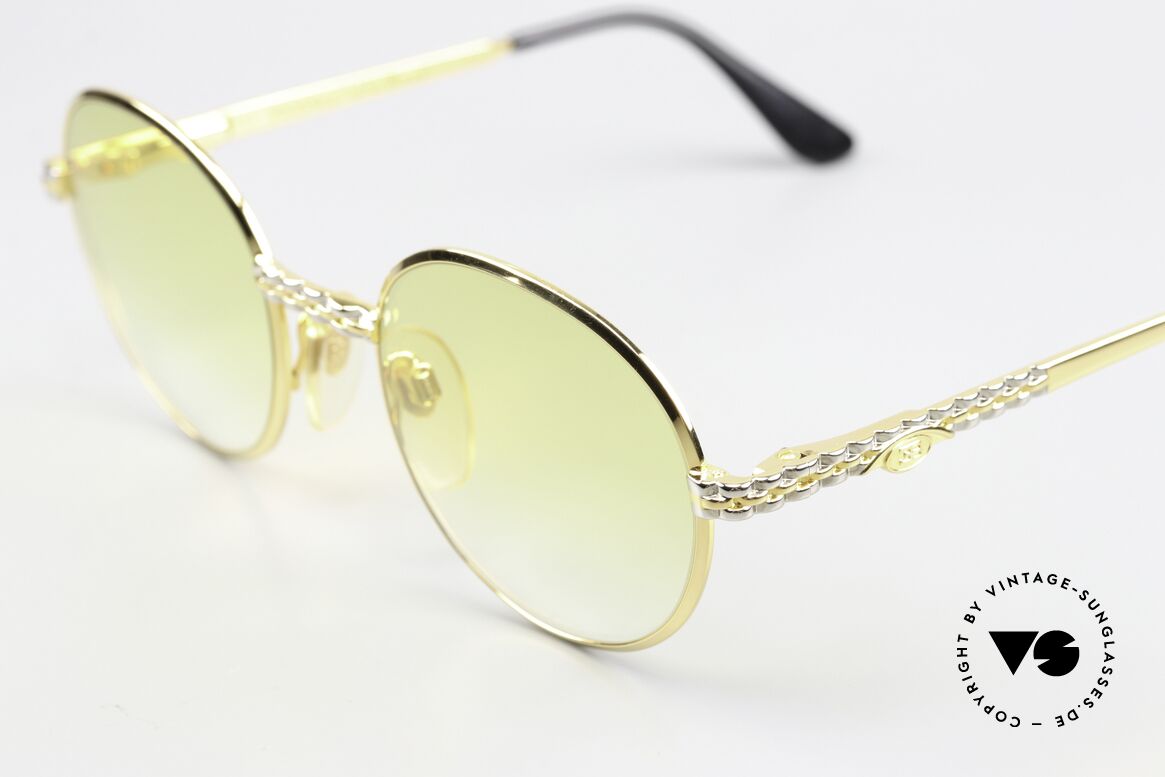 Bugatti EB508 Official Music Video T-Shirt, ungetragene Rarität mit neuen Gläsern in Geld-Verlauf, Passend für Herren und Damen