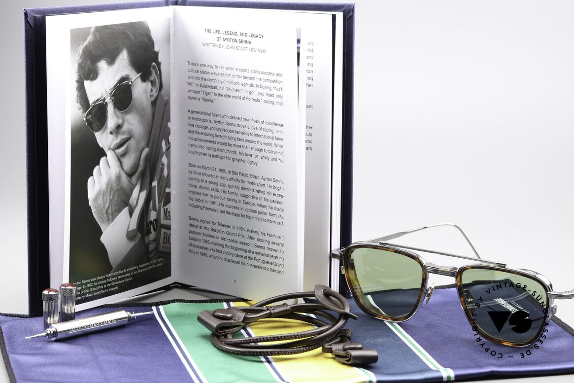 Jacques Marie Mage Senna 1992 Hommage an Ayrton Senna, Größe: large, Passend für Herren