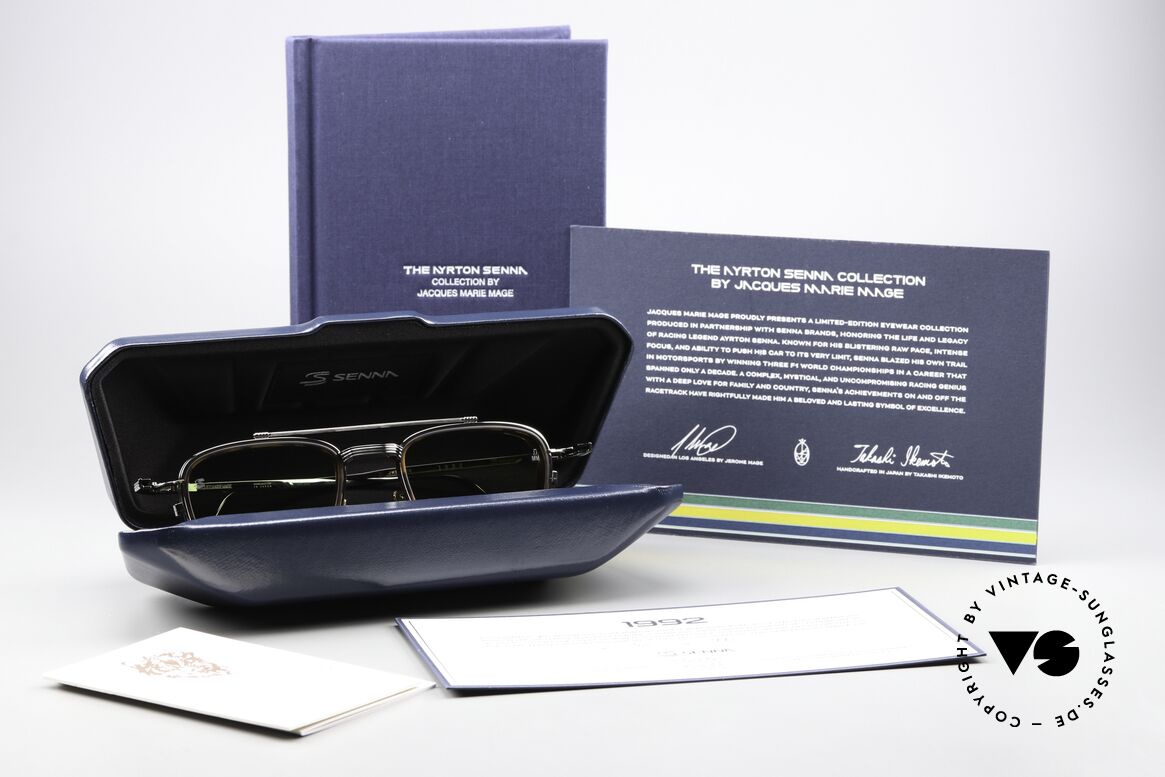 Jacques Marie Mage Senna 1992 Hommage an Ayrton Senna, Größe: large, Passend für Herren