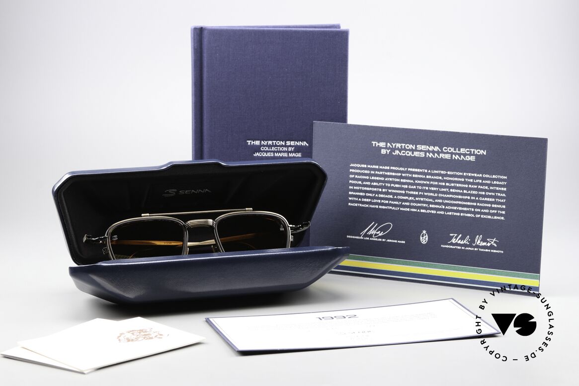 Jacques Marie Mage Senna 1992 The Ayrton Senna Collection, Größe: large, Passend für Herren