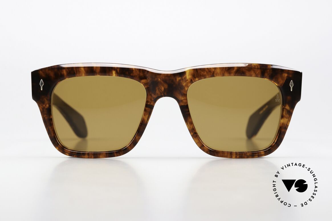 Jacques Marie Mage Cash Hommage an Johnny Cash, streng limitierte JMM Sonnenbrille in Größe 54-21, Passend für Herren