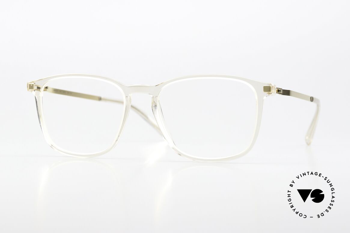 Mykita Tuktu Crystal Champagne Gold, Mykita Brille, Lite Acetate Tuktu, Gr. 50-18, col. 914, Passend für Herren und Damen
