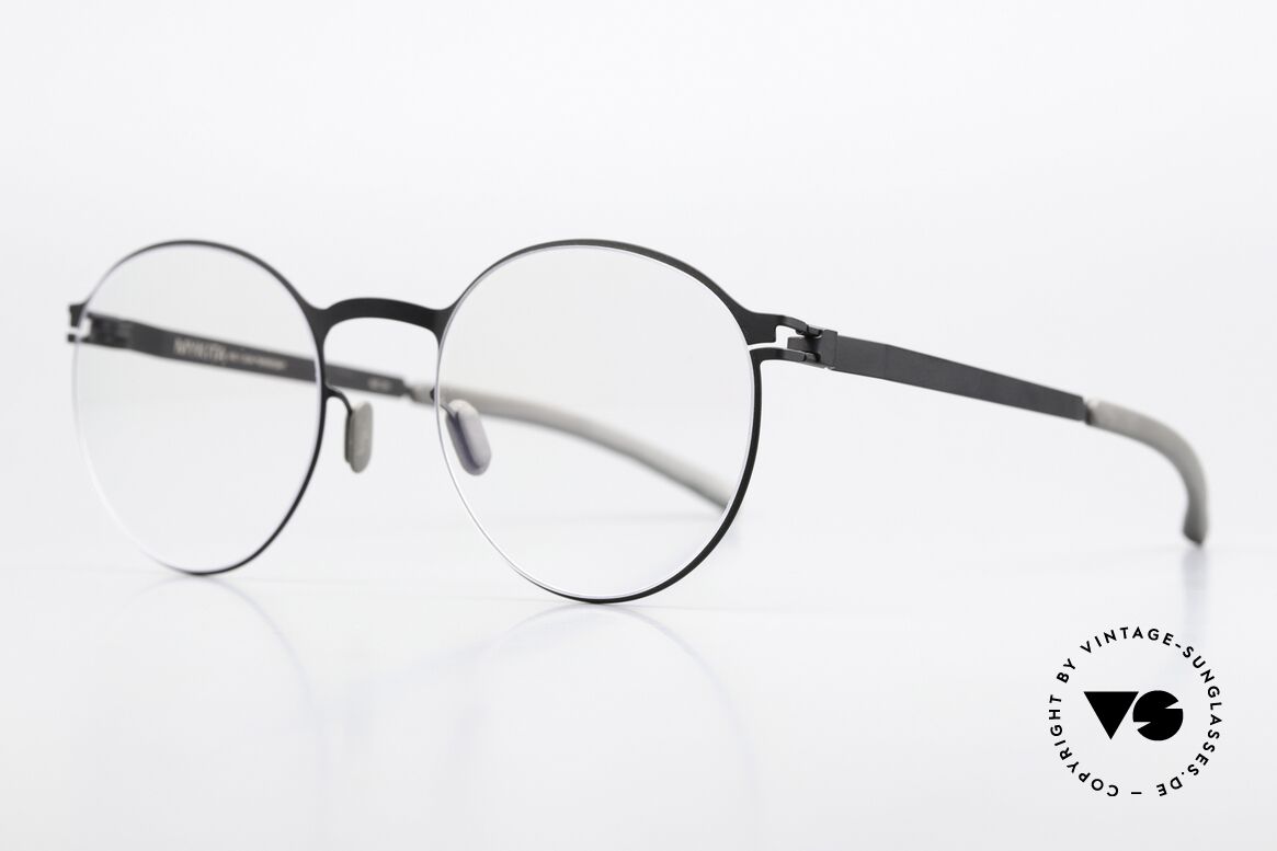 Mykita Wynton No1 Collection 2013 - 2015, Farbcode 002 = "Black": eine Herren-, Unisexbrille, Passend für Herren und Damen