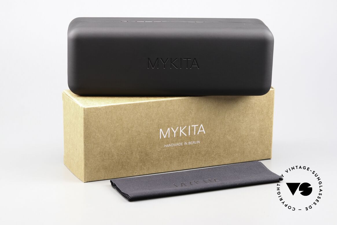 Mykita Amak Eckige Brille In Schwarz, Größe: large, Passend für Herren und Damen