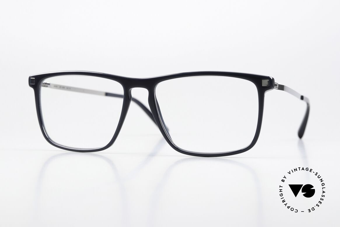Mykita Arvik Dark Blue / Shiny Silver, Mykita Designerbrille, ARVIK, Gr. 56-16, color 979, Passend für Herren und Damen