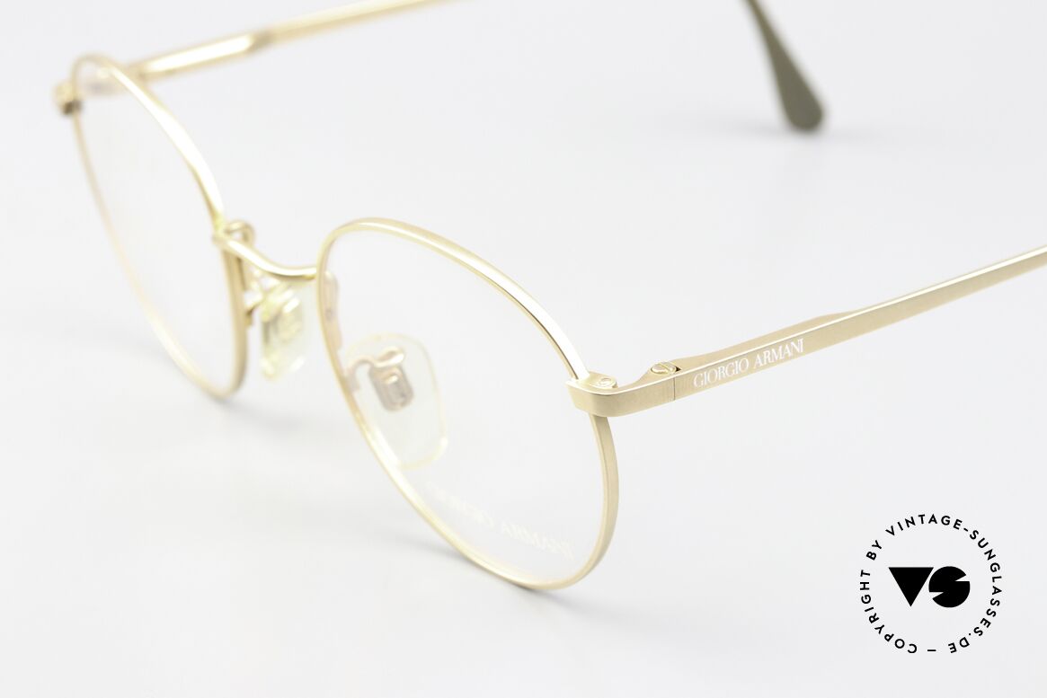 Giorgio Armani 201 47mm Vintage Brille 90er Unisex, ungetragen (wie alle unsere GA Designer-Gestelle), Passend für Herren und Damen