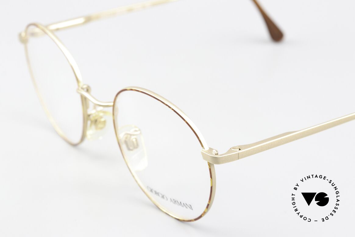 Giorgio Armani 201 49mm Panto Vintage Brille 90er, ungetragen (wie alle unsere GA Designer-Gestelle), Passend für Herren und Damen