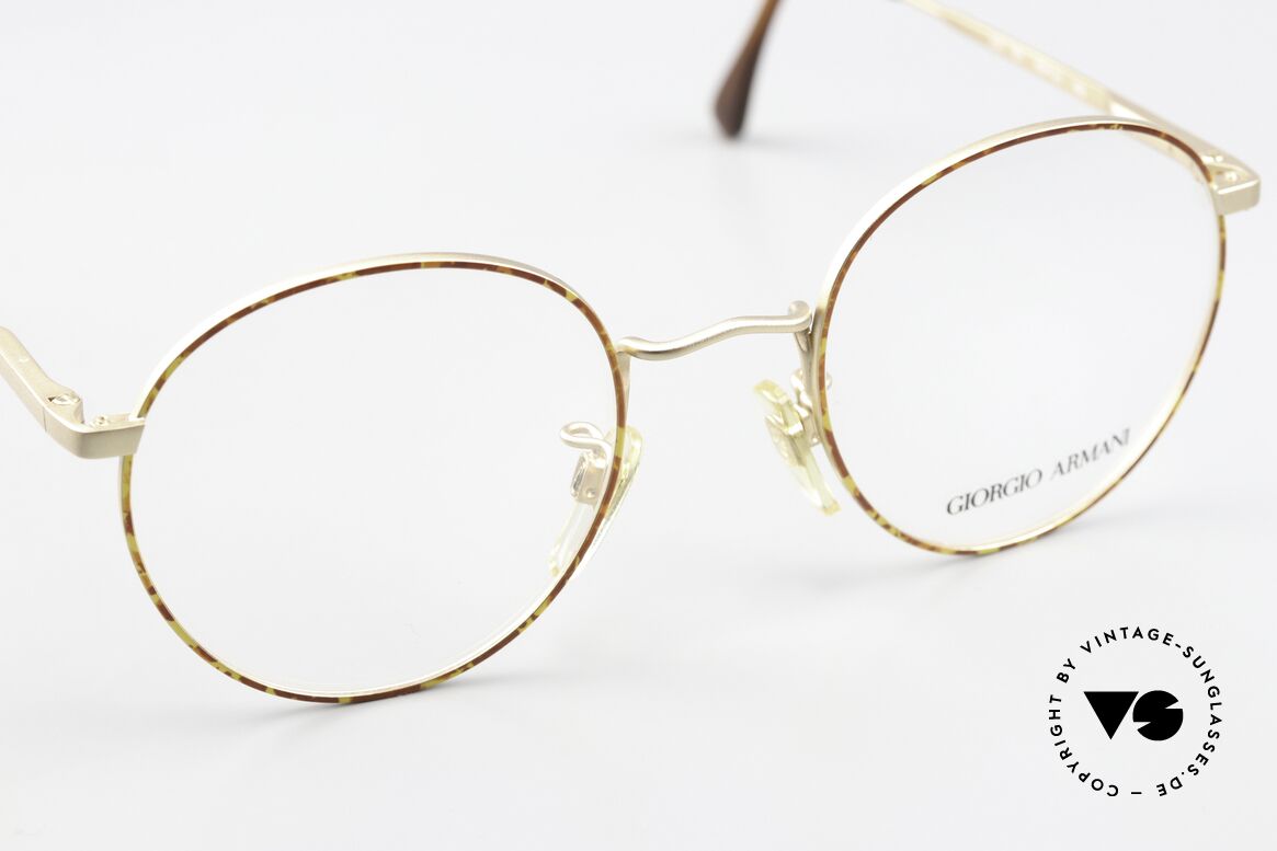 Giorgio Armani 201 49mm Panto Vintage Brille 90er, KEINE RETROBRILLE, ein altes Armani ORIGINAL, Passend für Herren und Damen