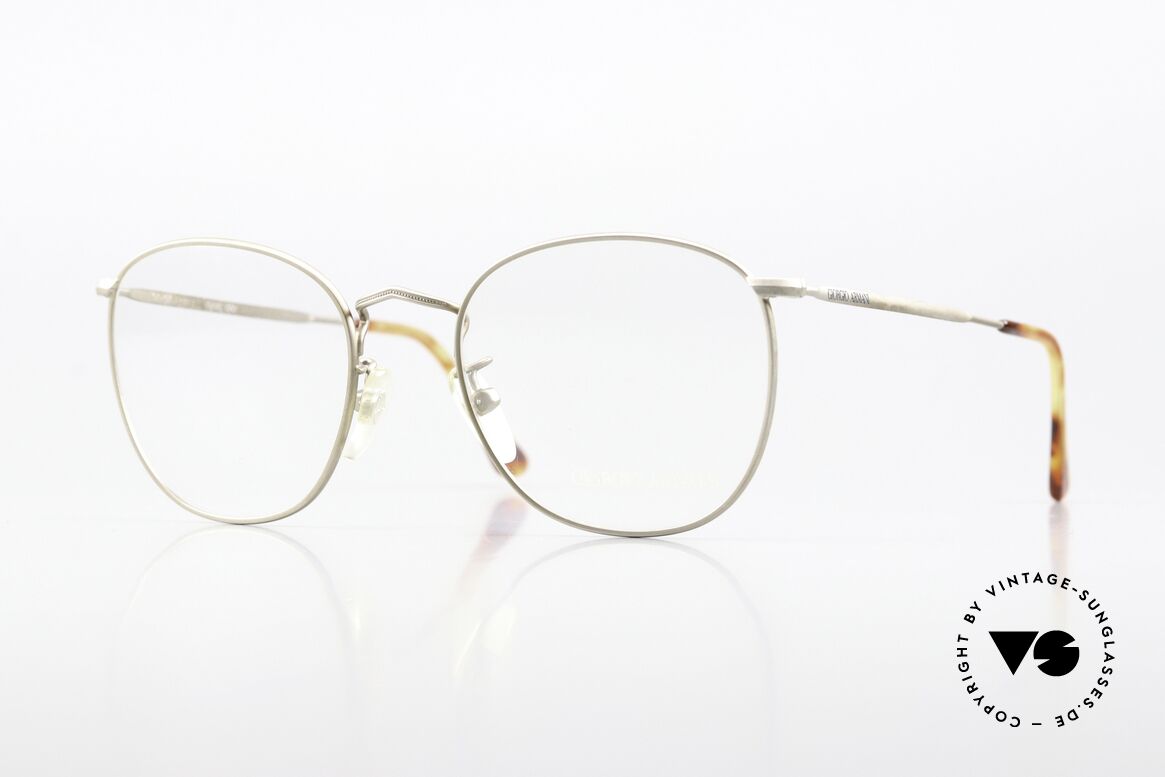 Giorgio Armani 130 Sehr Interessante Lackierung, alte 80er GIORGIO Armani vintage Designerbrille, Passend für Herren und Damen Giorgio Armani 130 Sehr Interessante Lackierung, alte 80er GIORGIO Armani vintage Designerbrille, Passend für Herren und Damen